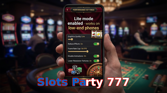 Payment and PKR controls in Slots Party 777
