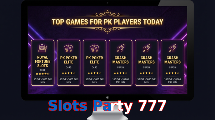 Payment and PKR controls in Slots Party 777
